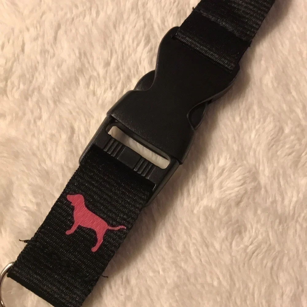 ✅host Pick✅ Black Love Pink Lanyard, NWOT